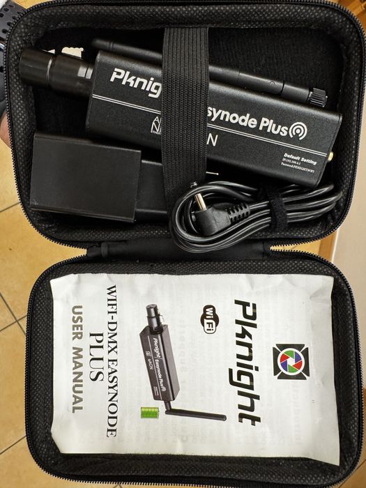 DMX WiFi ArtNet Node – Pknight EasyNode Plus