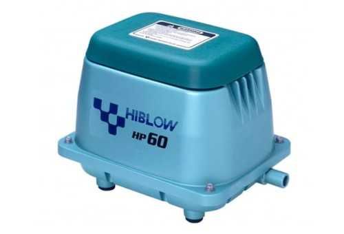 Компресор повітряний HIBLOW HP-60 для септиків, каналізацій, ставків