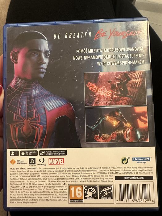 Gra na PS5 SpiderMan Miles Morales