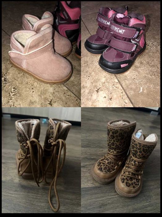 Осіннє зимове взуття 20 розмір