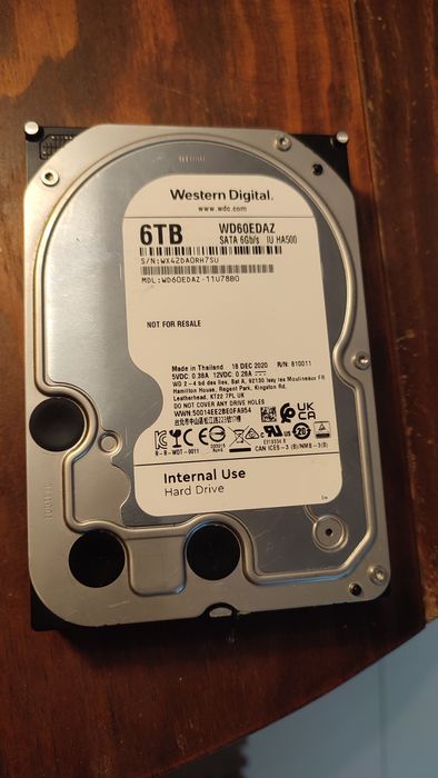 Disco Western digital 6 TB