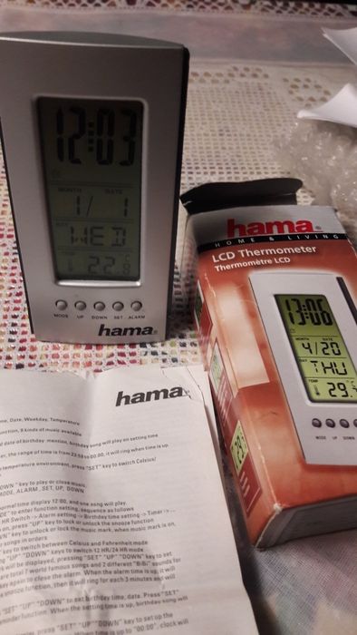 Цифровий LCD термометр