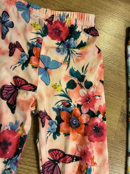 2 szt. leginsów dla dziewczynki