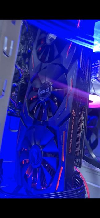 ASUS ROG Strix Radeon RX 480 8GB (читайте опис)