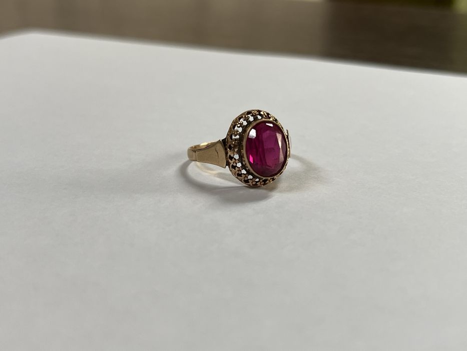 Zloty pierscionek pr 585 gr 2.90