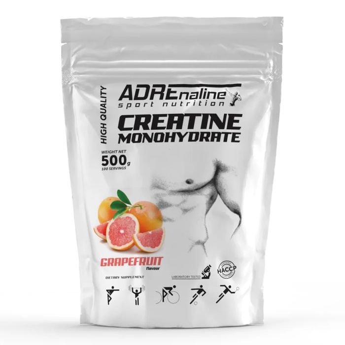 Креатин ADRENALINE CREATINE 500 грамм strawberry, моногидрат