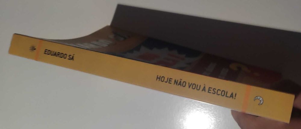 Livro "Hoje não vou à escola" de Eduardo Sá