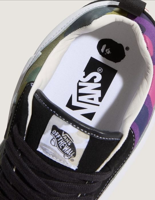 Кросівки BAPE x Vans Knu Skool/ кроссовки бейп х ванс кну скул