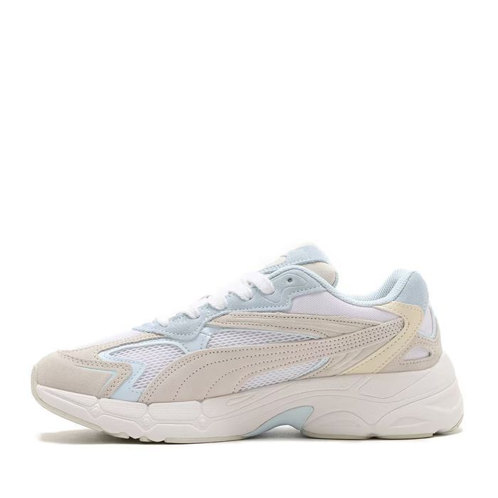 Buty męskie Puma Teveris Nitro r.42 Białe Błękitne Lekkie Sneakersy