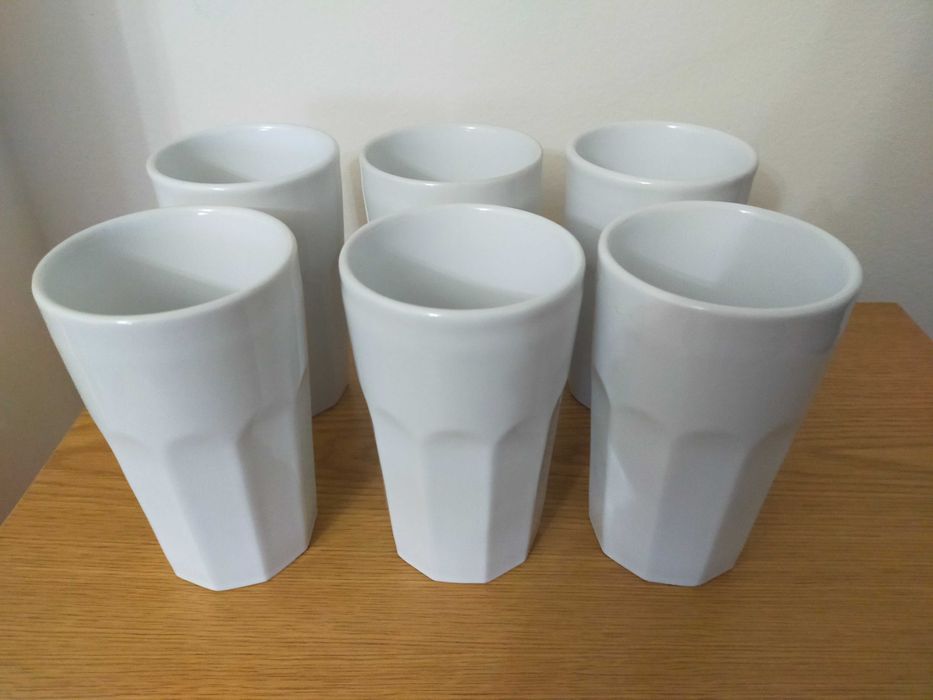 Conjunto de 6 copos grandes