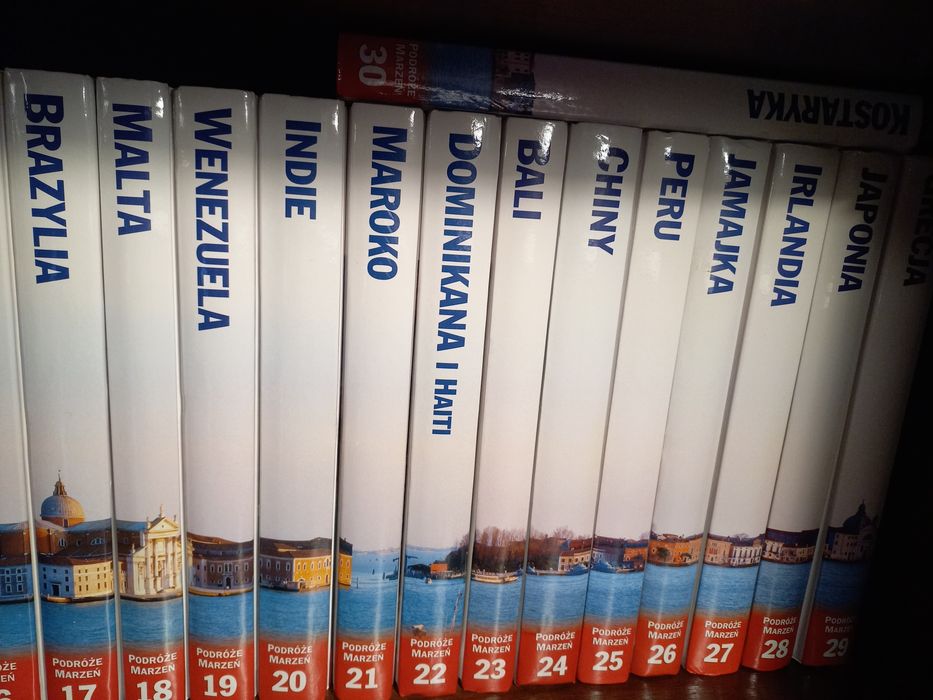 PODROZE MARZEN 30szt. Kompletna wydanie z 2005 nowe