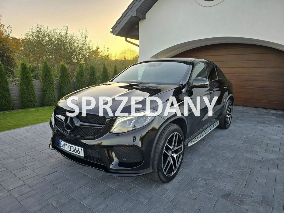 Mercedes-Benz GLE Salon Polska, pakiet AMG, felgi AMG, serwis do końca