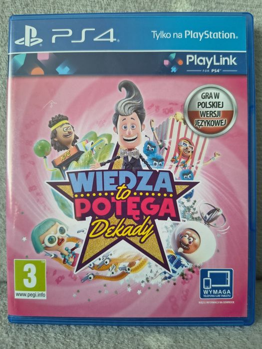 Wiedza to potęga dekady ps4 jak nowa