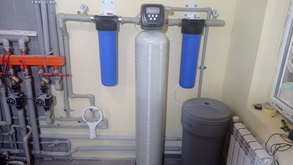 Комплексная очистка воды,жесткость,железо - США