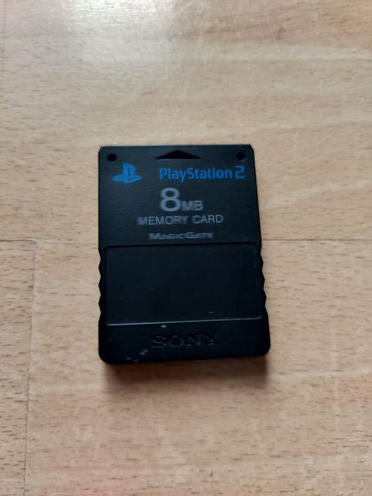 PlayStation 2 Slim + comando + memory card