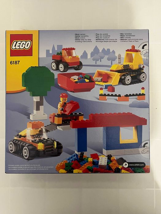 LEGO 6187 Bricks & More - Zestaw do budowy dróg UNIKAT Z 2008 ROKU!
