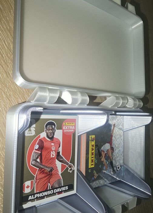 Caixa guardar cromos mundial 2026 Branco pérola