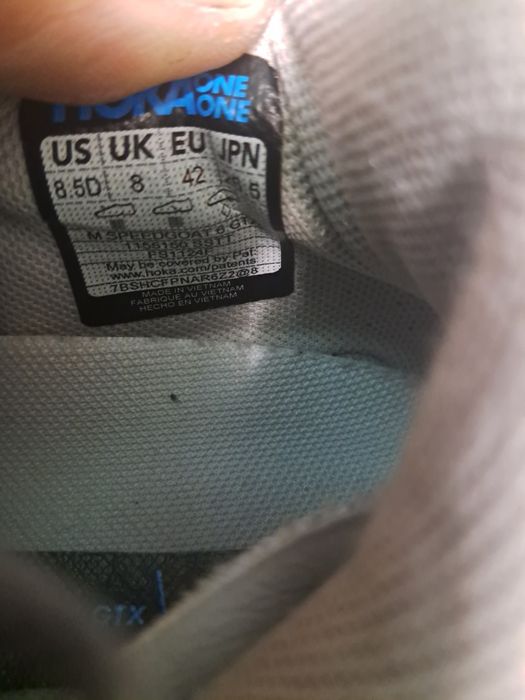 Трекінгові кросівки HOKA  SPEEDGOAT 6  GTX  р 42  26.5см