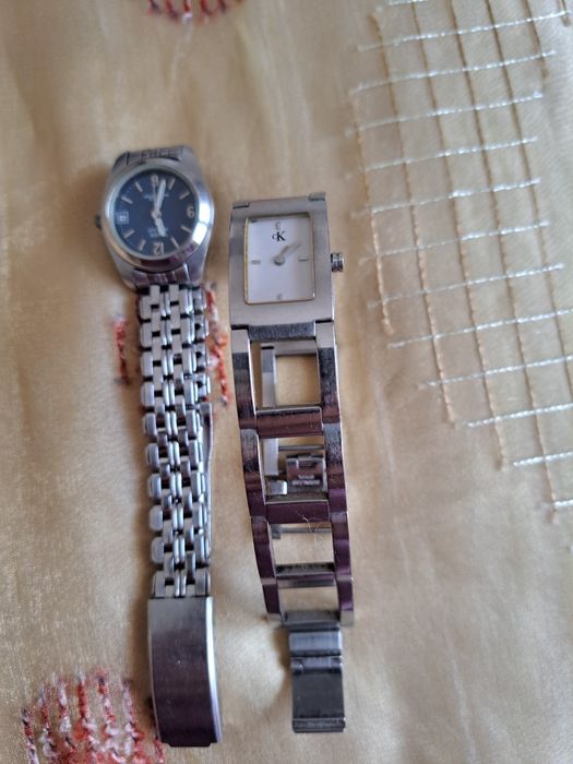 Relógios Timex e Calvin Klein