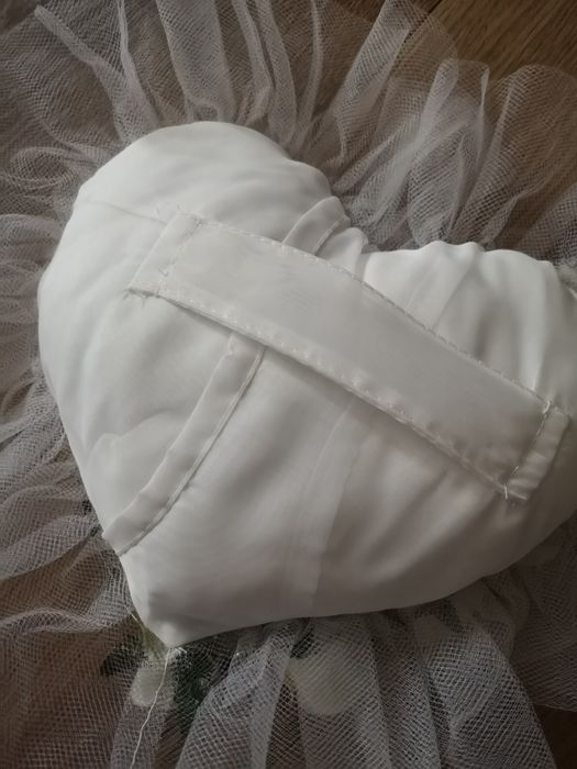 Poduszeczka poduszka ślubna na obrączki róże