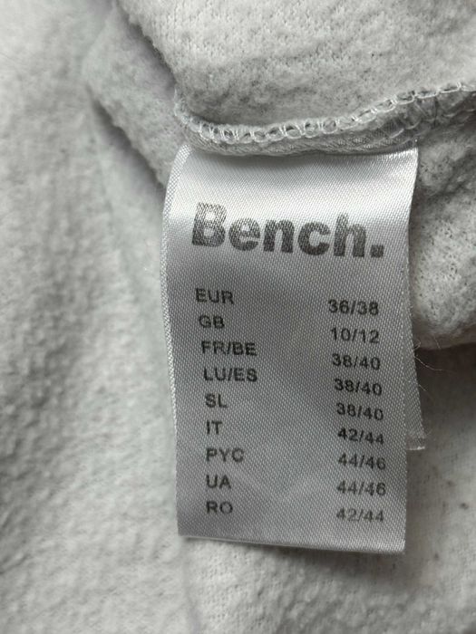 Bluza z kapturem bawełniana oversize crop hoodie Bench 36 38 S M