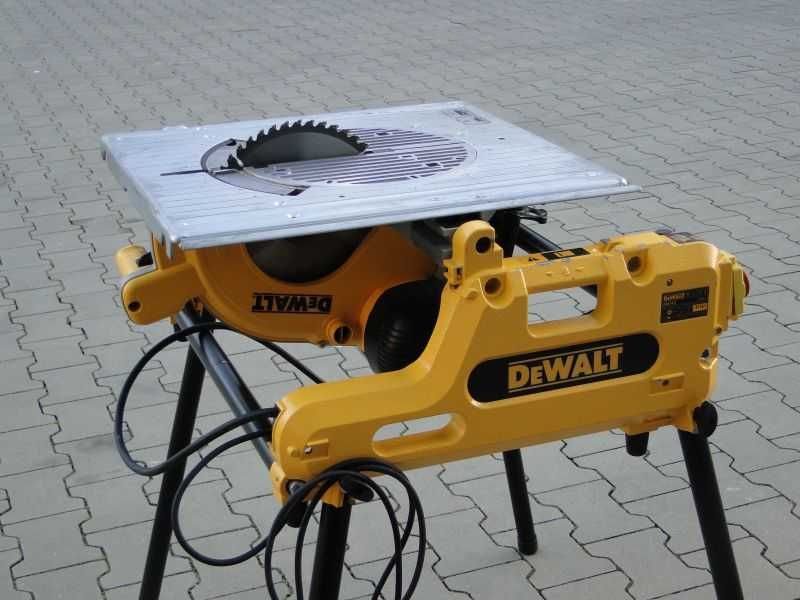 Pilarka UKOŚNICA PIŁA STOŁOWA DEWALT DW 743 Obracany stół 2 w1 Germany