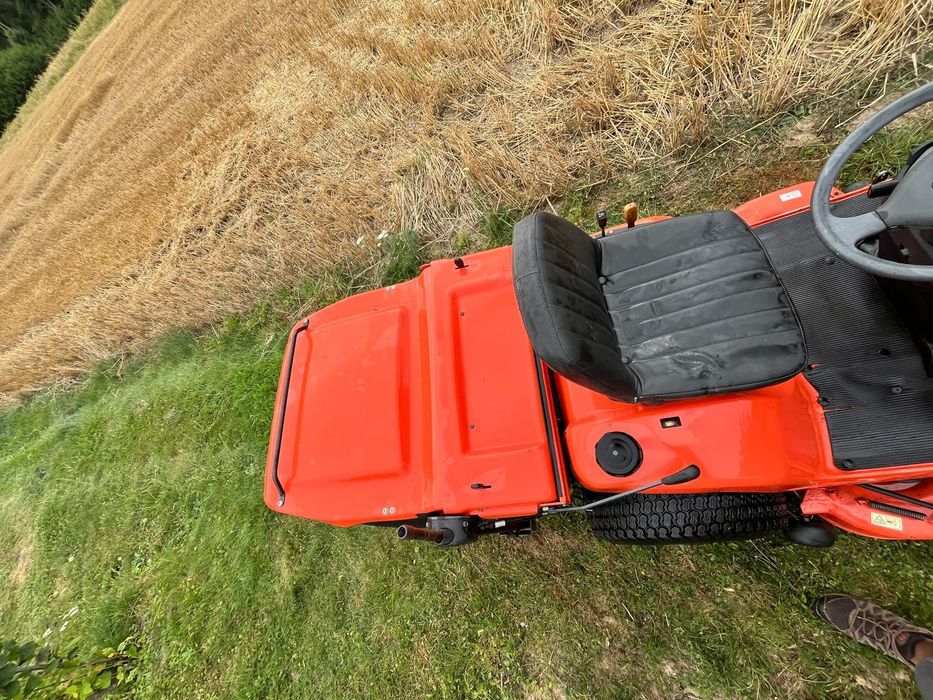 Kubota gr 2120 4x4 diesel 3 cylindry kosz kosiarka
