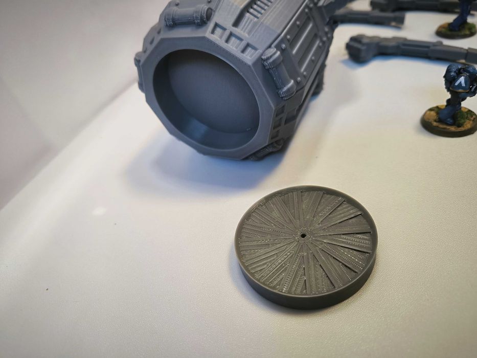 Drop pod Marines SCI-FI Diorama Wargaming