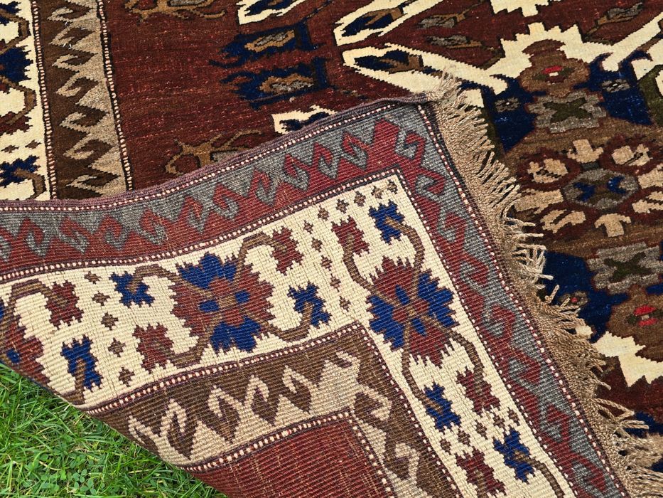 Kazak Kars - Barwne rękodzieło - Dywan tkany z czystej wełny 153x230cm