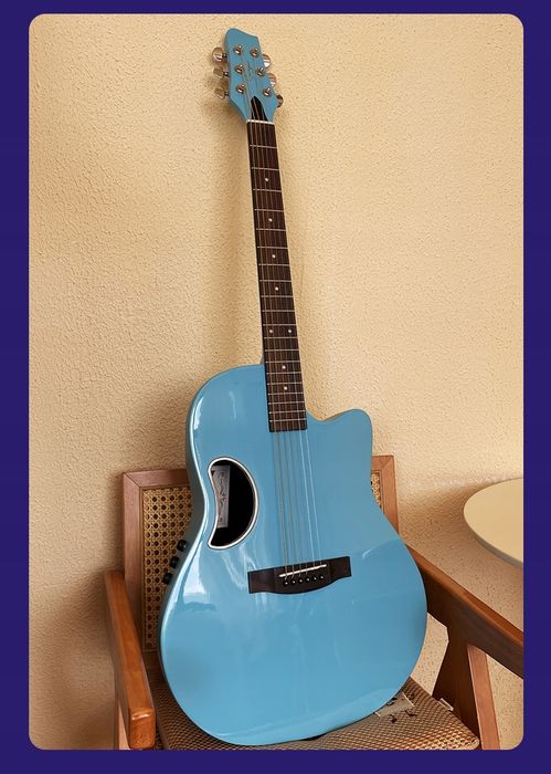 Gitara Elektroakustyczna - Niebieska