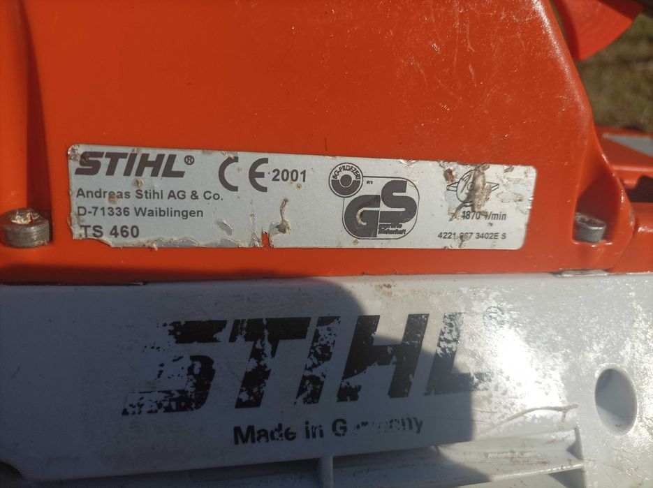 Stihl TS460 Piła do betonu super stan