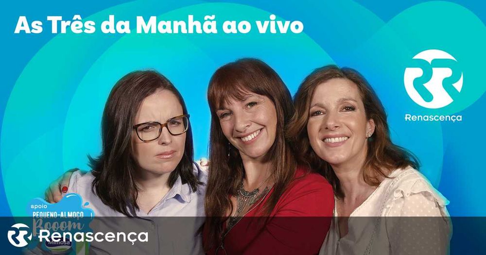 Bilhete "As Três da Manhã ao Vivo" no Coliseu 23 Outubro 2026