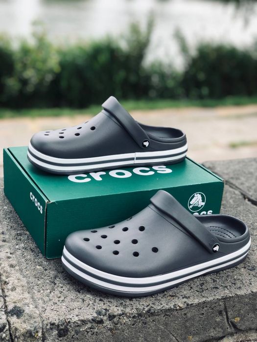 Чоловічі крокси / Мягкие мужские кроксы / шлепанцы Crocs / шлепки крокс / crocs мужские / закрытые шлепанцы