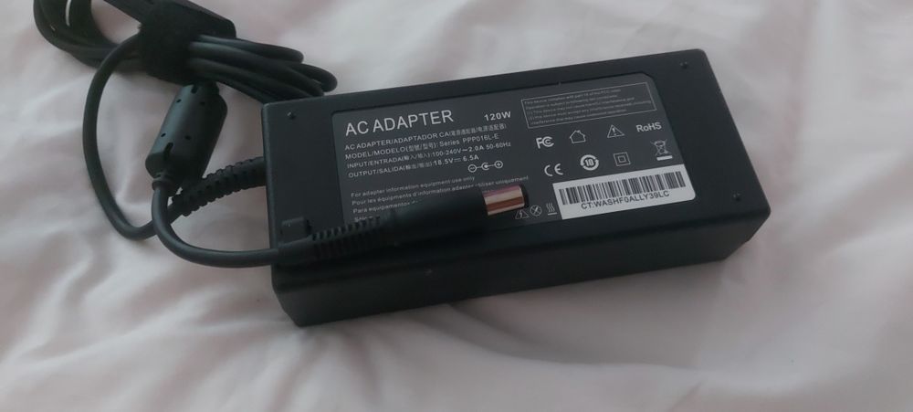 Ac adapter 120w блок  питания 120 w ват живлення блок питание для ноут