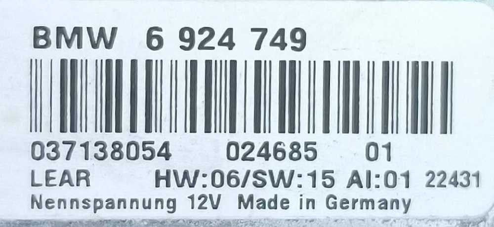 Rádio / Auto Rádio 6924749 - BMW 3 Cabriolet