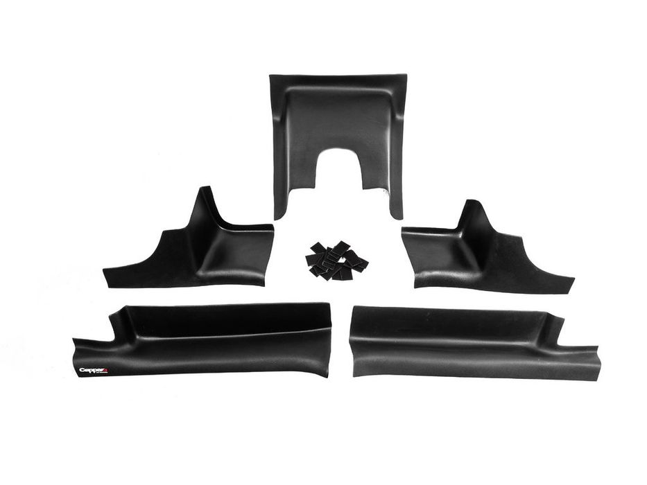 Renault Duster 2008-2017 Накладки на внутрішні пороги EuroCap (5 шт)