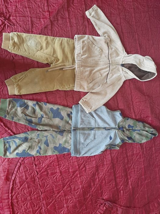 Костюмы для мальчика комплект одежды ромпер комбинезон 1.5-2 года