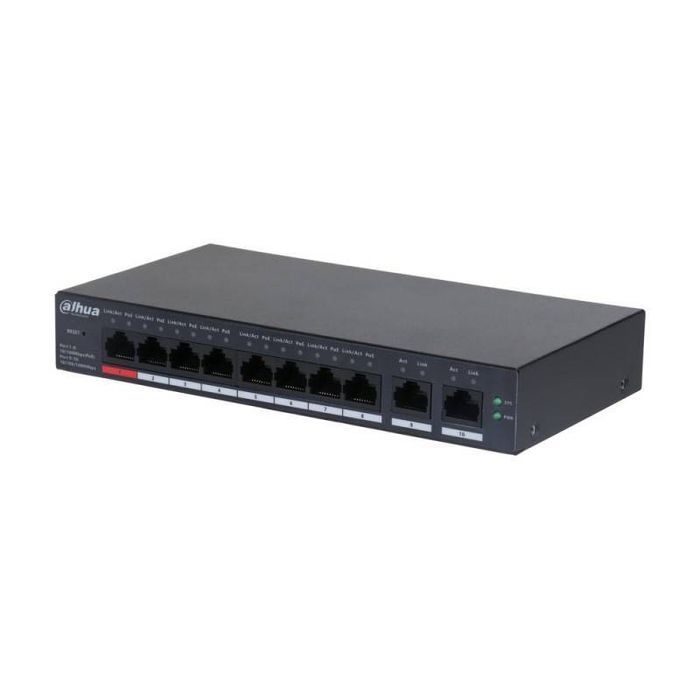 CS4010-8ET2GT-110 Dahua switch PoE 10-port 8x PoE 2x uplink chmurowy