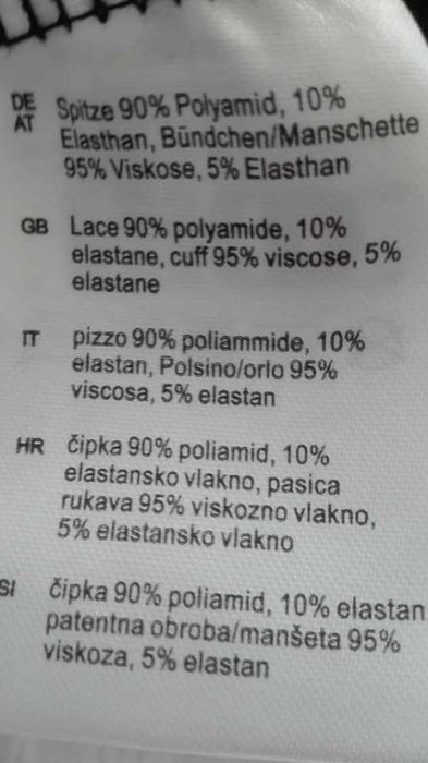 Laura Torelli Collection 36 S koronkowa bluzka narzutka bolerko