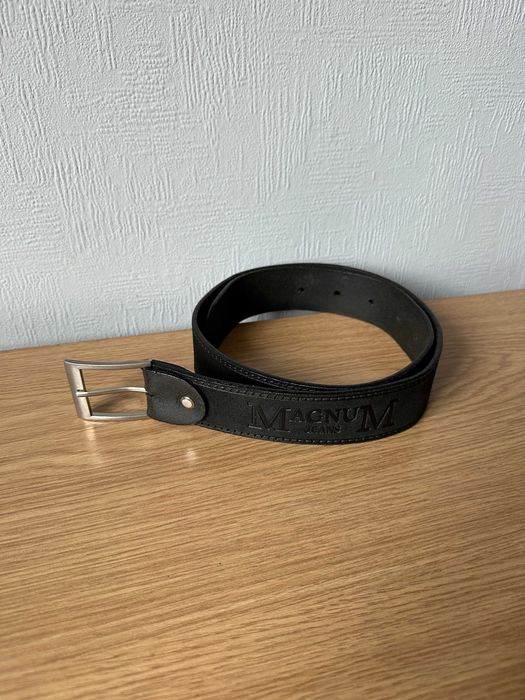 Skórzany pasek Magnum Jeans młodzieżowy, dziecięcy