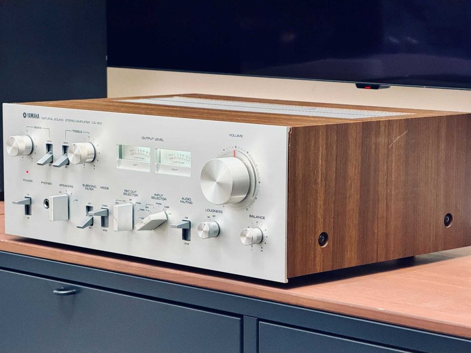 ‼️ Легендарный усилитель Yamaha CA-610 — винтажный Hi-Fi, стрелки