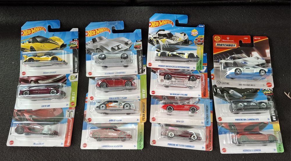 Hot Wheels/Matchbox Mainlines