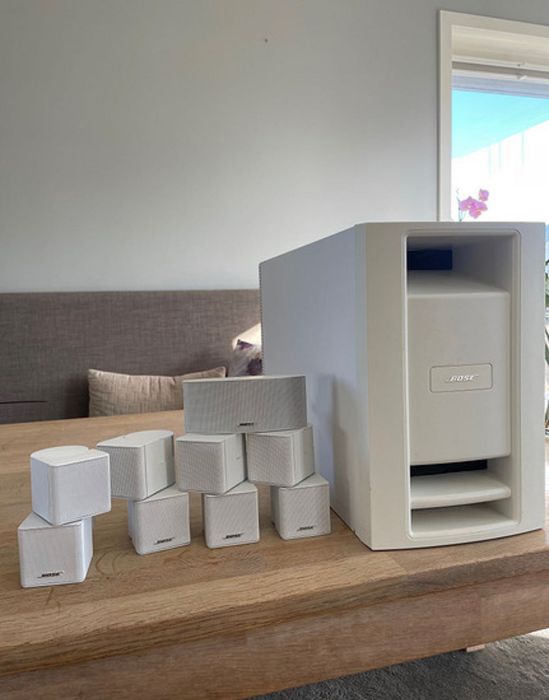 Bose Lifestyle V35 kino domowe 5.1 biały