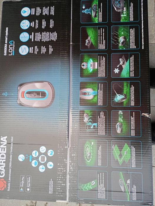 Robot koszący kosiarka Gardena smart sileno life lona 1500 m2