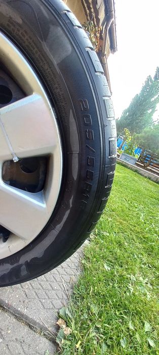 Koła letnie 205/55R16 z felgami stalowymi 5x114,3 Lato