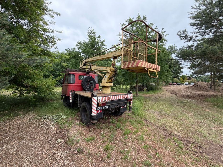 Podnośnik koszowy 4x4 Bumar Wumag