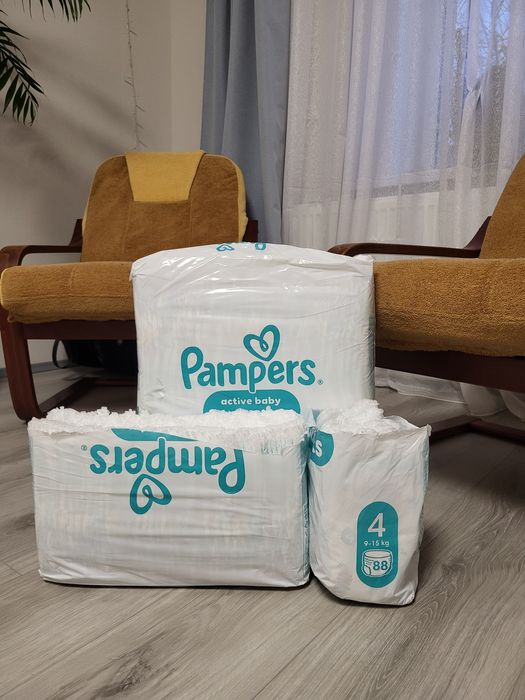 Підгузки трусики Pampers active baby  4 ( 9-15  кг)