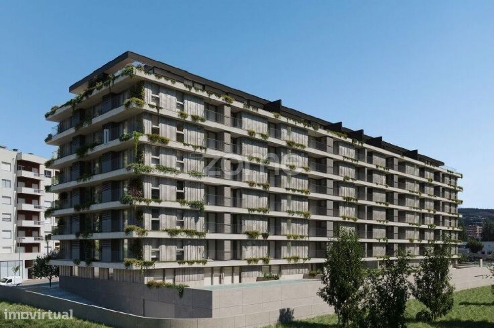 Apartamento T0 Novo em Condomínio Fechado "Acrescentar Residence"