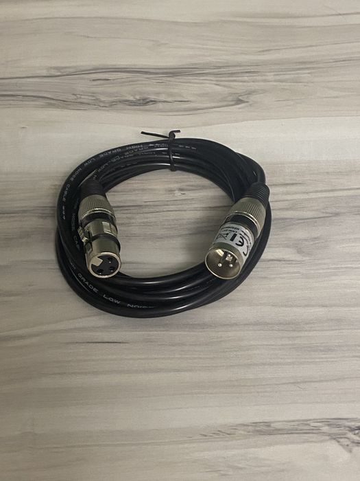Мікрофонний кабель XLR-XLR (3м) Low Noise, новий