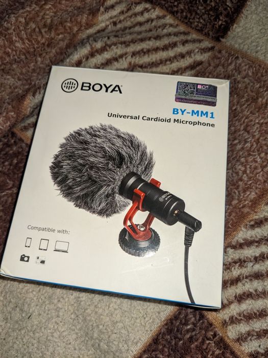 BOYA BY-MM1 Universal cardioid microphone